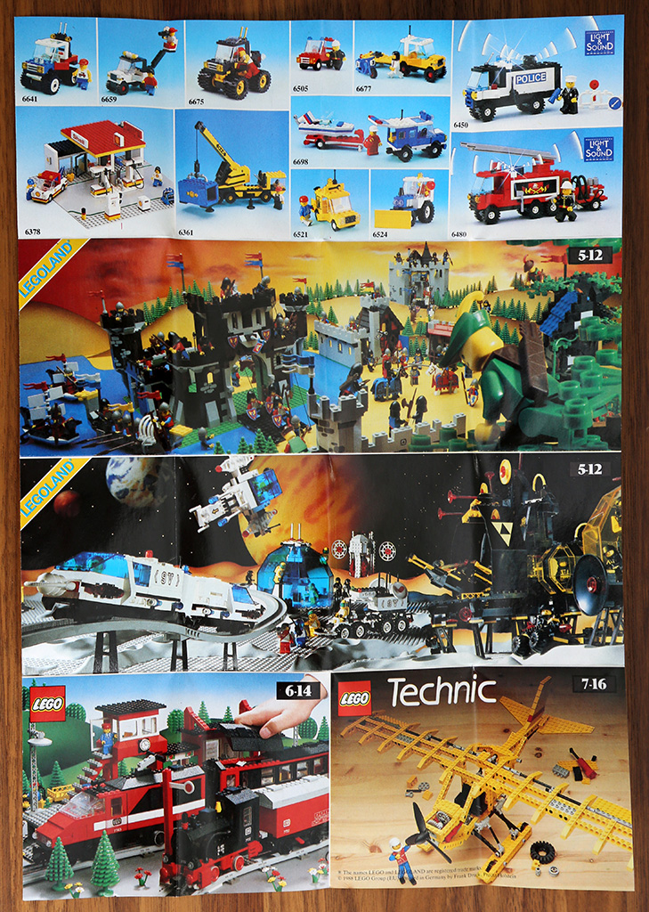 lego catalogue 1988