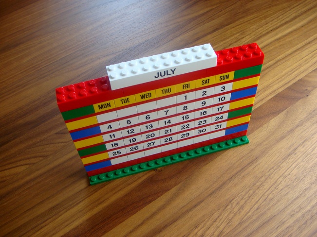 853195 Brick Calendar